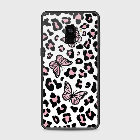 Samsung Galaxy A8 2018 Cover - Vanilla Dream Series - HQ Ultra Shine Premium Infinity Glass Soft Silicon Borders Case