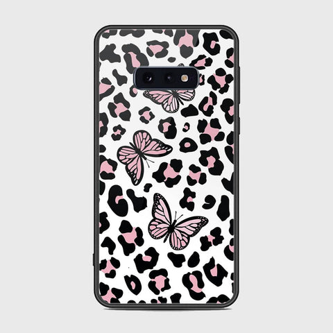 Samsung Galaxy S10e Cover - Vanilla Dream Series - HQ Ultra Shine Premium Infinity Glass Soft Silicon Borders Case