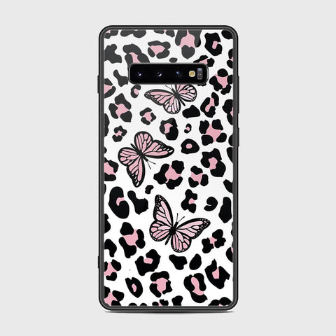 Samsung Galaxy S10 Plus Cover - Vanilla Dream Series - HQ Ultra Shine Premium Infinity Glass Soft Silicon Borders Case