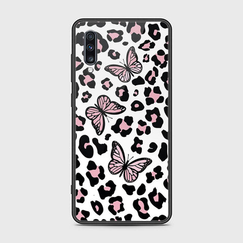 Samsung Galaxy A70 Cover - Vanilla Dream Series - HQ Ultra Shine Premium Infinity Glass Soft Silicon Borders Case