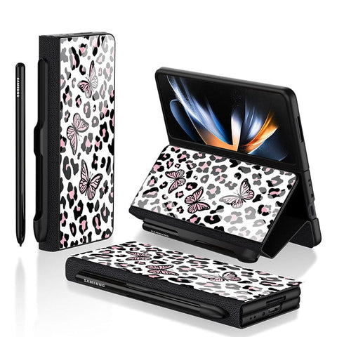 Samsung Galaxy Z Fold 3 5G Cover - Vanilla Dream Series - HQ Ultra Shine Premium Infinity Glass Soft Silicon Borders Case