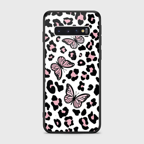 Samsung Galaxy S10 Cover - Vanilla Dream Series - HQ Ultra Shine Premium Infinity Glass Soft Silicon Borders Case