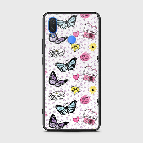 Huawei Nova 3 Cover - Vanilla Dream Series - HQ Ultra Shine Premium Infinity Glass Soft Silicon Borders Case