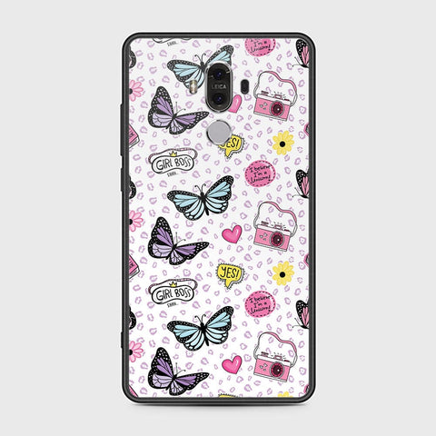 Huawei Mate 9 Cover - Vanilla Dream Series - HQ Ultra Shine Premium Infinity Glass Soft Silicon Borders Case