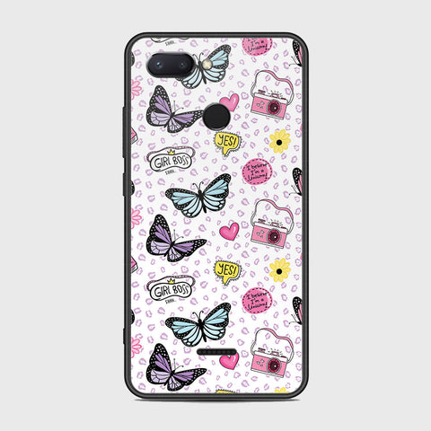 Xiaomi Redmi 6 Cover - Vanilla Dream Series - HQ Ultra Shine Premium Infinity Glass Soft Silicon Borders Case
