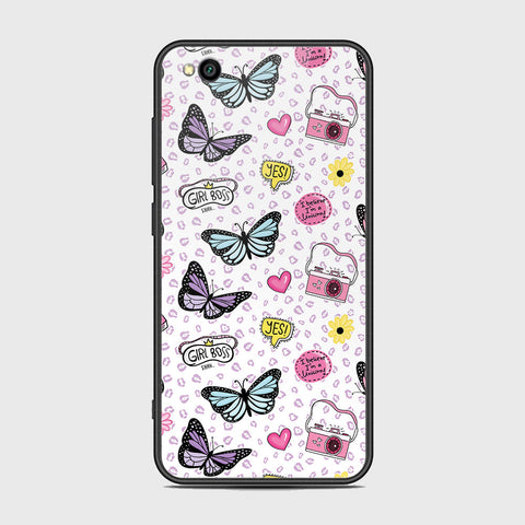 Xiaomi Redmi Go Cover - Vanilla Dream Series - HQ Ultra Shine Premium Infinity Glass Soft Silicon Borders Case