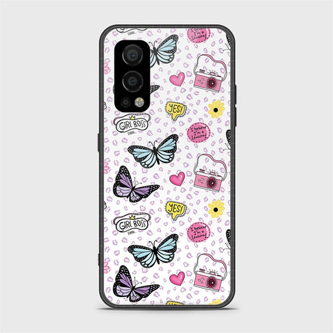 OnePlus Nord 2 Cover - Vanilla Dream Series - HQ Ultra Shine Premium Infinity Glass Soft Silicon Borders Case