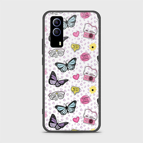 Vivo Y53s Cover - Vanilla Dream Series - HQ Ultra Shine Premium Infinity Glass Soft Silicon Borders Case