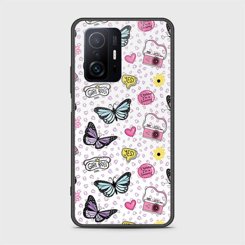 Xiaomi 11T Cover - Vanilla Dream Series - HQ Ultra Shine Premium Infinity Glass Soft Silicon Borders Case