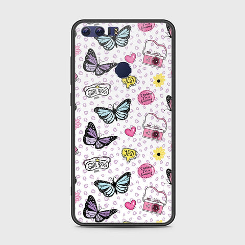 Huawei Honor 8 Cover - Vanilla Dream Series - HQ Ultra Shine Premium Infinity Glass Soft Silicon Borders Case