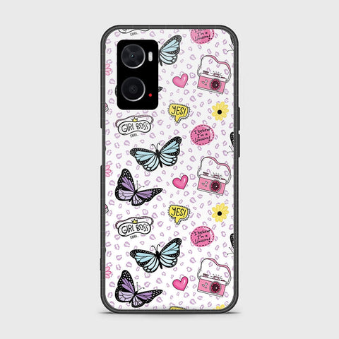 Oppo A36 Cover - Vanilla Dream Series - HQ Ultra Shine Premium Infinity Glass Soft Silicon Borders Case