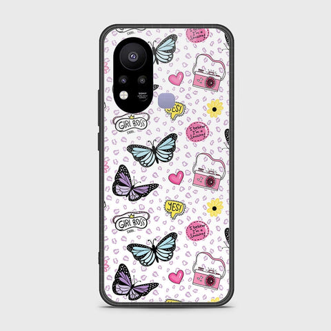Infinix Hot 11s Cover - Vanilla Dream Series - HQ Ultra Shine Premium Infinity Glass Soft Silicon Borders Case