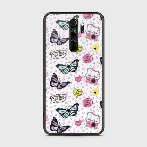 Xiaomi Redmi Note 8 Pro Cover - Vanilla Dream Series - HQ Ultra Shine Premium Infinity Glass Soft Silicon Borders Case