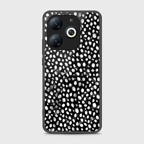 Infinix Hot 40i Cover- Vanilla Dream Series - HQ Ultra Shine Premium Infinity Glass Soft Silicon Borders Case