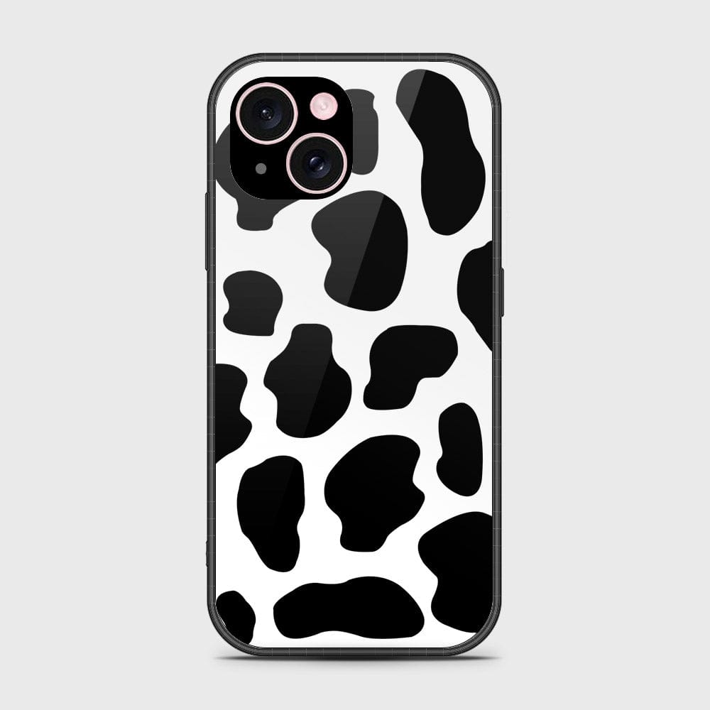 iPhone 15 Cover- Vanilla Dream Series - HQ Ultra Shine Premium Infinity Glass Soft Silicon Borders Case