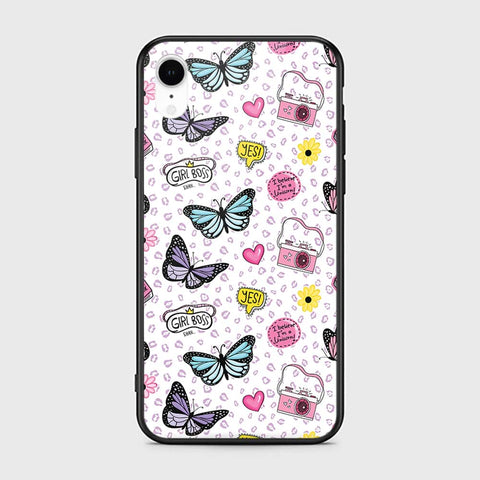 iPhone XR Cover - Vanilla Dream Series - HQ Ultra Shine Premium Infinity Glass Soft Silicon Borders Case