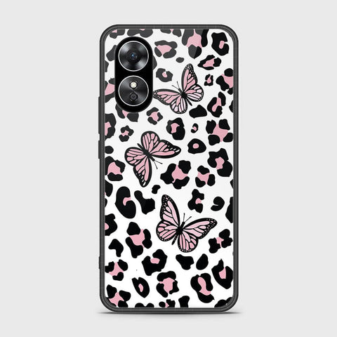 Oppo A17k Cover- Vanilla Dream Series - HQ Ultra Shine Premium Infinity Glass Soft Silicon Borders Case