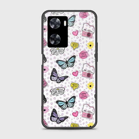 Oppo A57s Cover - Vanilla Dream Series - HQ Ultra Shine Premium Infinity Glass Soft Silicon Borders Case