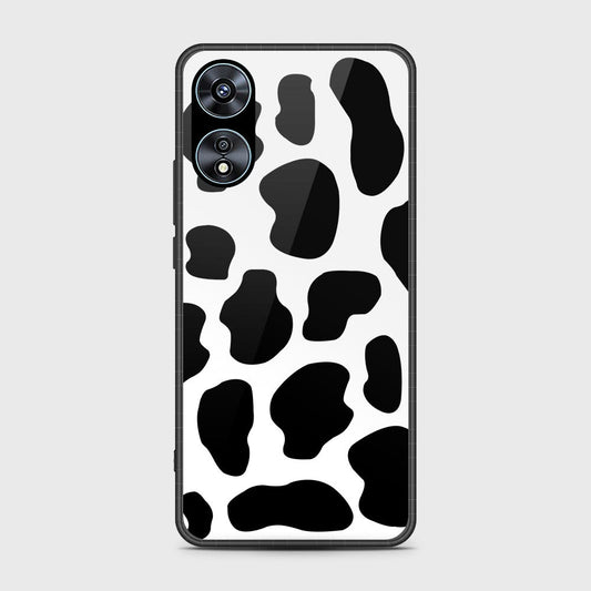 Oppo A78 4G Cover- Vanilla Dream Series - HQ Ultra Shine Premium Infinity Glass Soft Silicon Borders Case