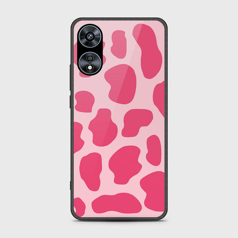 Oppo A78 4G Cover- Vanilla Dream Series - HQ Ultra Shine Premium Infinity Glass Soft Silicon Borders Case