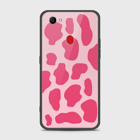 Oppo F7 Cover- Vanilla Dream Series - HQ Ultra Shine Premium Infinity Glass Soft Silicon Borders Case