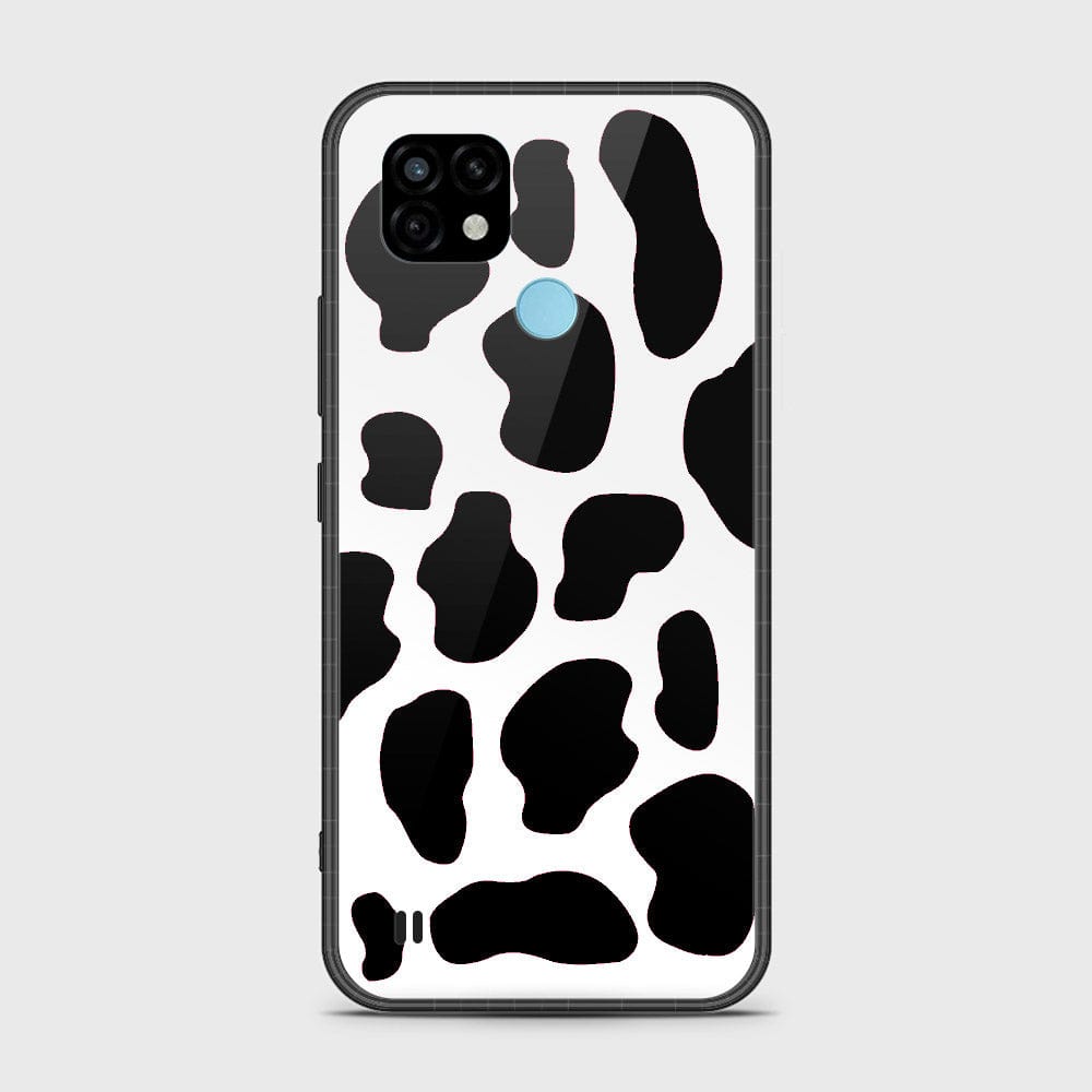 Realme C21 Cover- Vanilla Dream Series - HQ Ultra Shine Premium Infinity Glass Soft Silicon Borders Case