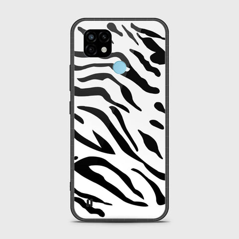 Realme C21 Cover- Vanilla Dream Series - HQ Ultra Shine Premium Infinity Glass Soft Silicon Borders Case