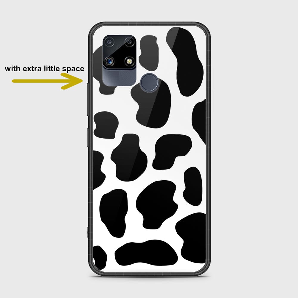 Realme C15 Cover- Vanilla Dream Series - HQ Ultra Shine Premium Infinity Glass Soft Silicon Borders Case