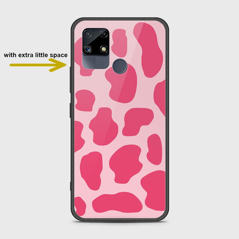 Realme C12 Cover- Vanilla Dream Series - HQ Ultra Shine Premium Infinity Glass Soft Silicon Borders Case