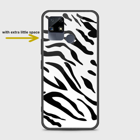 Realme C12 Cover- Vanilla Dream Series - HQ Ultra Shine Premium Infinity Glass Soft Silicon Borders Case