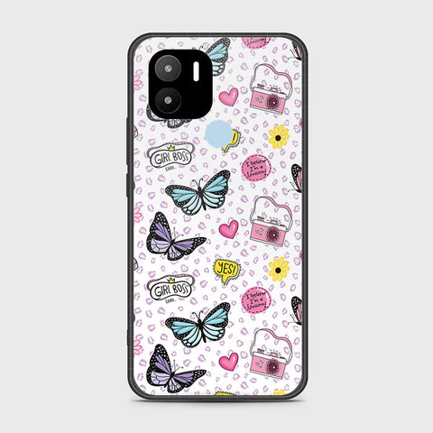 Xiaomi Redmi A2 Plus Cover - Vanilla Dream Series - HQ Ultra Shine Premium Infinity Glass Soft Silicon Borders Case