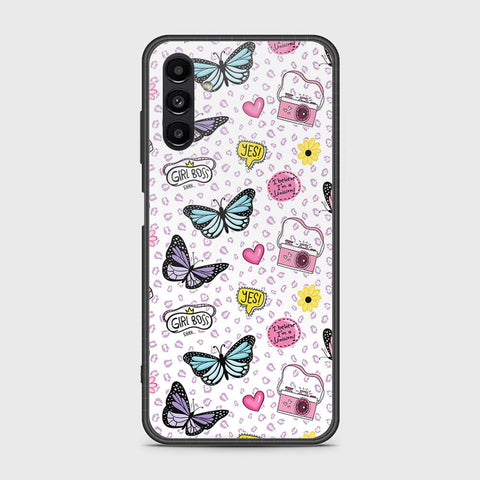 Samsung Galaxy A13 5G Cover- Vanilla Dream Series - HQ Ultra Shine Premium Infinity Glass Soft Silicon Borders Case