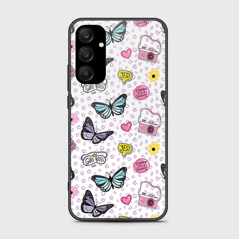Samsung Galaxy A25 5G Cover- Vanilla Dream Series - HQ Ultra Shine Premium Infinity Glass Soft Silicon Borders Case