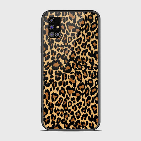 Samsung Galaxy M31s Cover - Vanilla Dream Series - HQ Ultra Shine Premium Infinity Glass Soft Silicon Borders Case