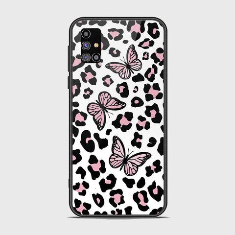 Samsung Galaxy M31s Cover - Vanilla Dream Series - HQ Ultra Shine Premium Infinity Glass Soft Silicon Borders Case