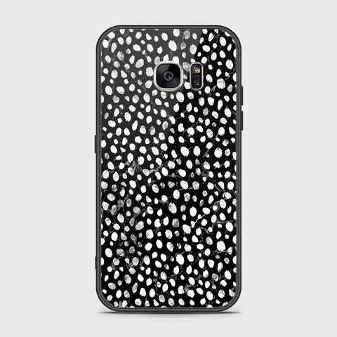 Samsung Galaxy S7 Cover- Vanilla Dream Series - HQ Ultra Shine Premium Infinity Glass Soft Silicon Borders Case