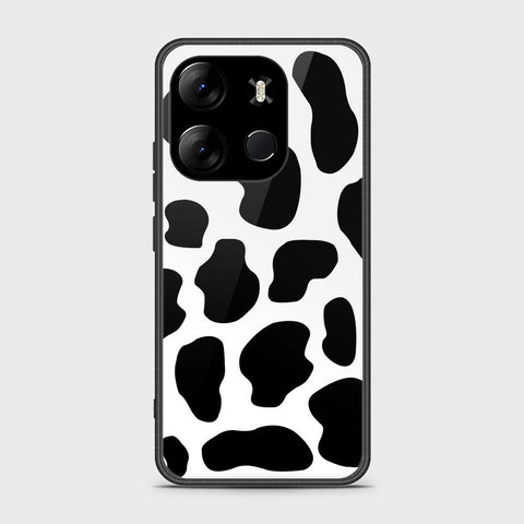 Tecno Pop 7 Cover- Vanilla Dream Series - HQ Ultra Shine Premium Infinity Glass Soft Silicon Borders Case