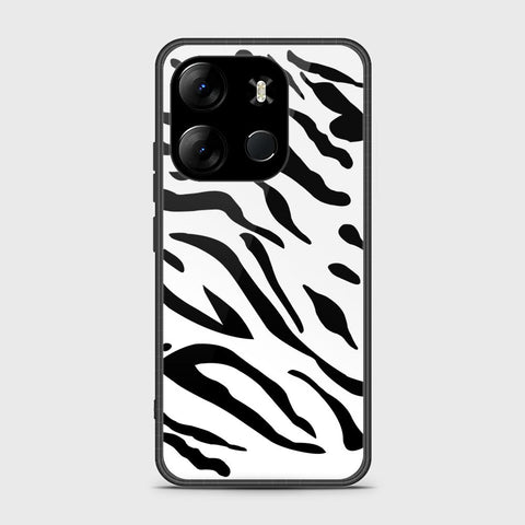 Tecno Pop 7 Cover- Vanilla Dream Series - HQ Ultra Shine Premium Infinity Glass Soft Silicon Borders Case