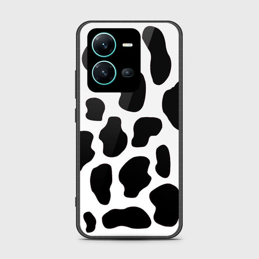 Vivo V25 5G Cover- Vanilla Dream Series - HQ Ultra Shine Premium Infinity Glass Soft Silicon Borders Case