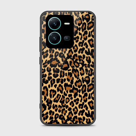 Vivo V25 5G Cover- Vanilla Dream Series - HQ Ultra Shine Premium Infinity Glass Soft Silicon Borders Case