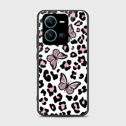 Vivo V25 5G Cover- Vanilla Dream Series - HQ Ultra Shine Premium Infinity Glass Soft Silicon Borders Case