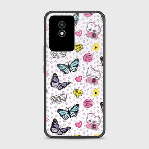 Vivo Y02 Cover- Vanilla Dream Series - HQ Ultra Shine Premium Infinity Glass Soft Silicon Borders Case