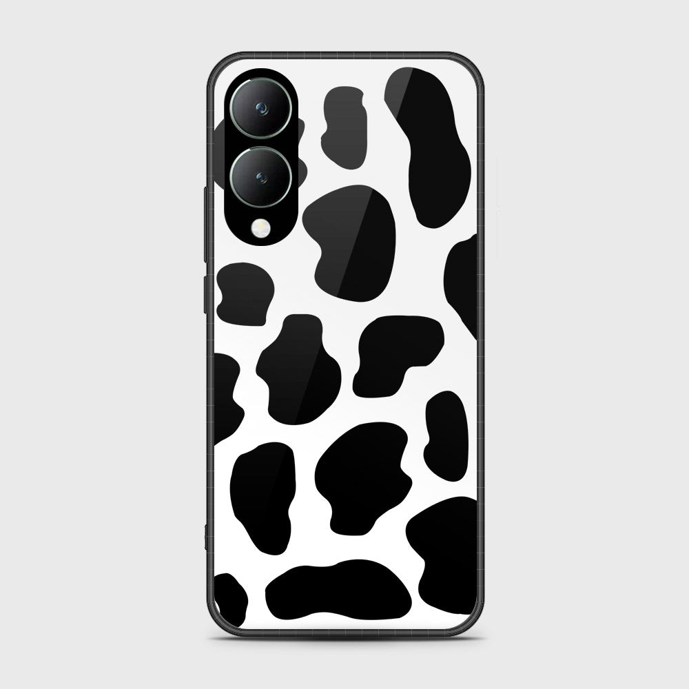 Vivo Y17s Cover- Vanilla Dream Series - HQ Ultra Shine Premium Infinity Glass Soft Silicon Borders Case