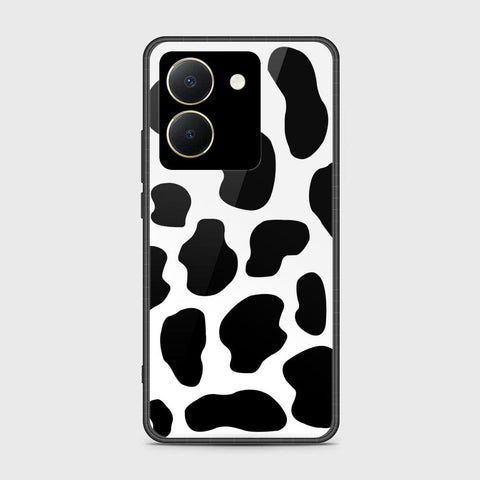 Vivo Y27s Cover- Vanilla Dream Series - HQ Ultra Shine Premium Infinity Glass Soft Silicon Borders Case