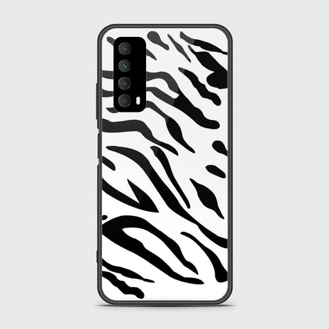 Huawei Psmart 2021 Cover- Vanilla Dream Series - HQ Ultra Shine Premium Infinity Glass Soft Silicon Borders Case