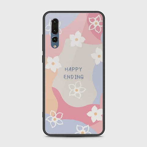 Huawei P20 Pro Cover - Happy Series - HQ Ultra Shine Premium Infinity Glass Soft Silicon Borders Case