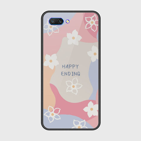 Huawei Honor 10 Cover - Happy Series - HQ Ultra Shine Premium Infinity Glass Soft Silicon Borders Case