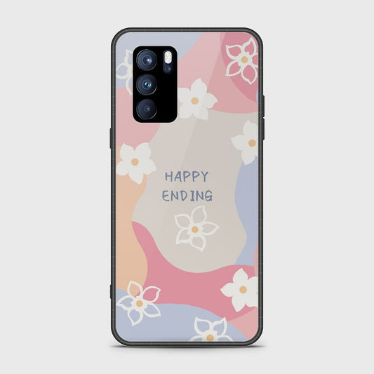 Oppo Reno 6 Pro 5G Cover - Happy Series - HQ Ultra Shine Premium Infinity Glass Soft Silicon Borders Case