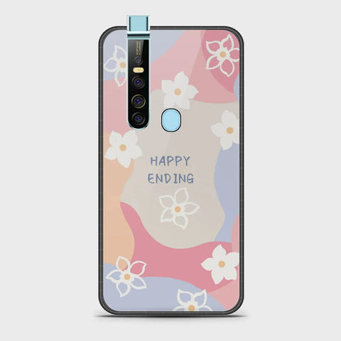 Tecno Camon 15 Pro Cover - Happy Series - HQ Ultra Shine Premium Infinity Glass Soft Silicon Borders Case