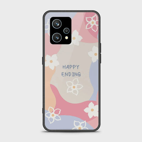 Realme 9 Pro Plus  Cover - Happy Series - HQ Ultra Shine Premium Infinity Glass Soft Silicon Borders Case